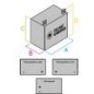 Verschlossene Rasentraktor-Starterbatterie 12V 14AH rechts Pluspol