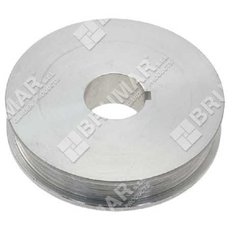 Blade shaft pulley for SABO scarifiers external diameter 72 mm - 055455 | NewgardenParts.com