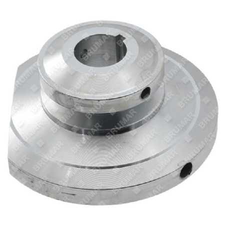 Crankshaft pulley for SABO lawnmower external diameter 114 mm - 055219 | NewgardenParts.com