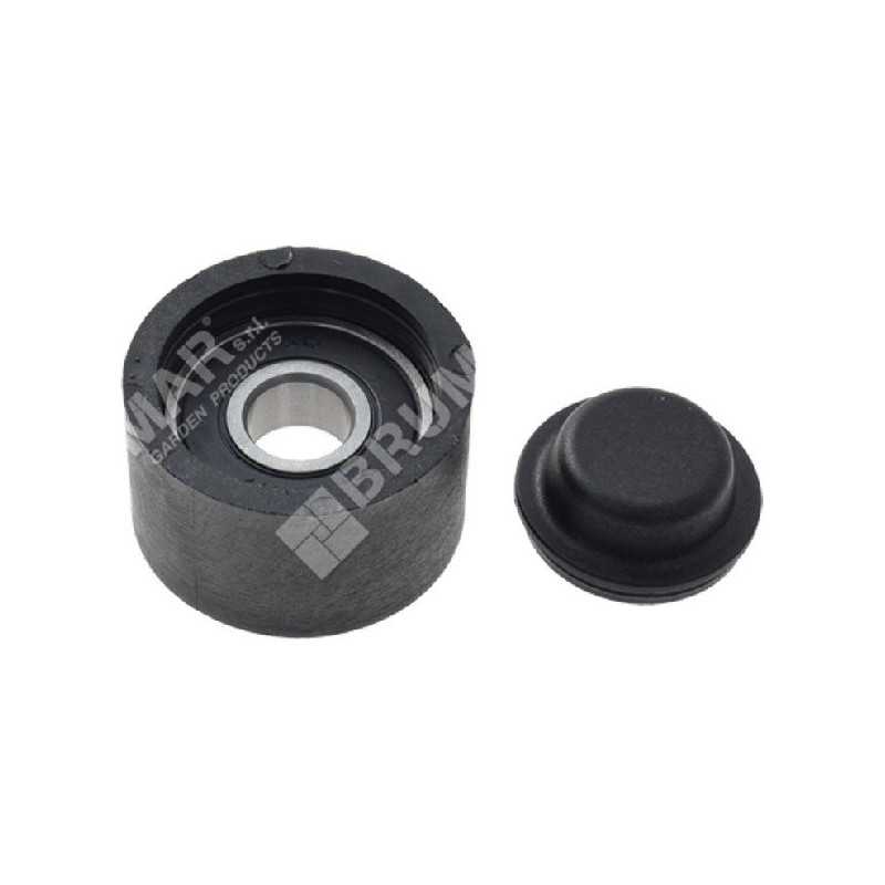 Belt tensioner pulley - Rear for SABO lawnmower external diameter 40 mm - 055202