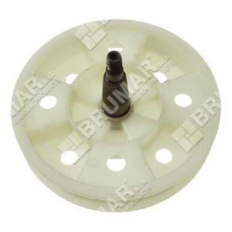 Puleggia per rasaerba MAORI diametro esterno 121 mm COMPATIBILE - 048608 | NewgardenParts.com
