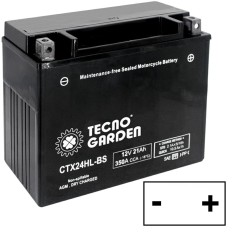 12V 21AH verschlossene Starterbatterie rechter Pluspol