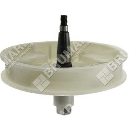 Puleggia per rasaerba MAORI diametro esterno 132.5 mm COMPATIBILE - 047515 | NewgardenParts.com