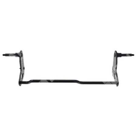 Rear wheel axle for MAORI lawnmower - 049668 | NewgardenParts.com