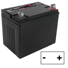 Batteria avviamento sigillata trattorino rasaerba 12V 30AH polo positivo dx | NewgardenParts.com