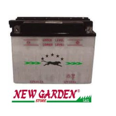Starterbatterie für Rasentraktor 12V/18A Pluspol DX 200x90x170 | NewgardenParts.com