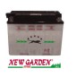 Batterie de démarrage pour tracteur de pelouse 12V/18A pôle positif DX 200x90x170 Batterie de démarrage pour tracteur de pelouse 12V/18A pôle positif DX 200x90x170