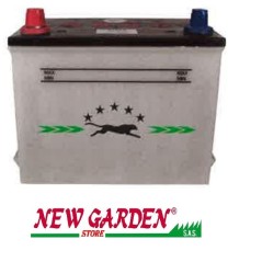 Batteria avviamento trattorino rasaerba 310019 12V/38A polo positivo SX rotondi | NewgardenParts.com