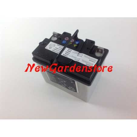 Batería de arranque para tractor de césped 310022 12V/24A polo positivo DERECHO | NewgardenParts.com