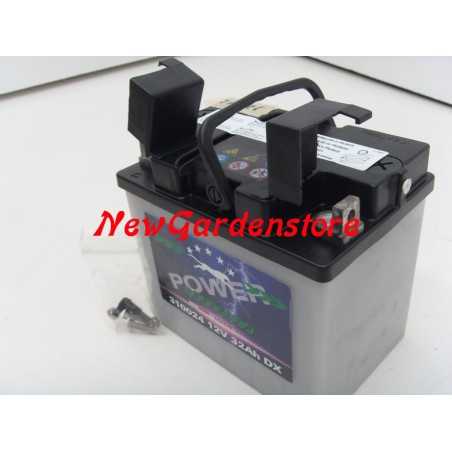 Batería de arranque para tractor de césped 310024 12V/32A polo positivo RIGHT