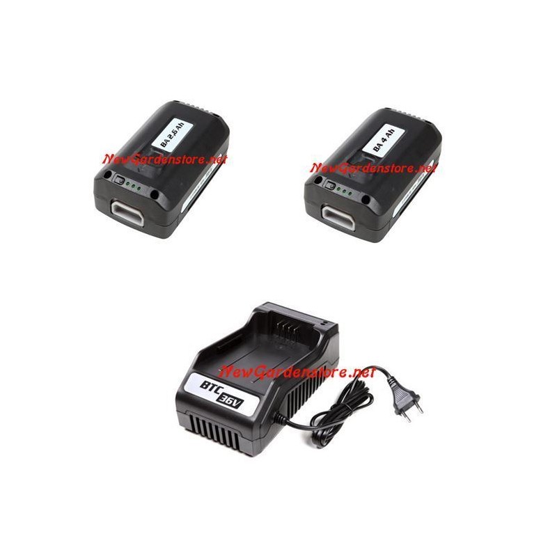 Batteria BA 4 Ah 36v o Caricabatteria BTC 36V OLEOMAC | NewgardenParts.com