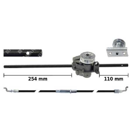 Semovenza per rasaerba HARRY COMPATIBILE - 047402 | NewgardenParts.com
