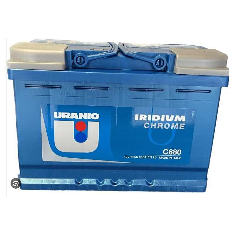 Batteria C680 L3 uranio 74Ah 680A