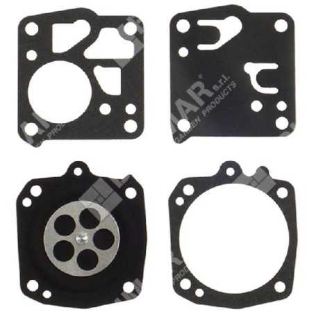 Série de membranes pour carburateurs TILLOTSON DG-3HS / DG-3HT - 000634 | NewgardenParts.com