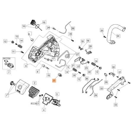 Original OLEOMAC Luftspülung für motsega GST 250 - GST 360 2318817R | NewgardenParts.com