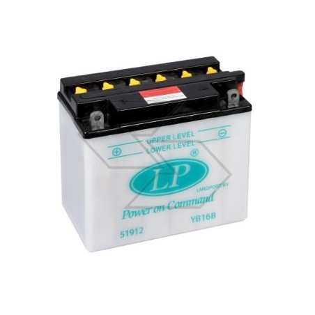 Batteria elettrica per vari modelli DRY CB16-B 19 Ah 12V polo + sinistra | NewgardenParts.com