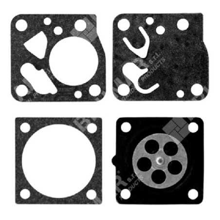 Série de membranes pour carburateurs TILLOTSON DG-3HU/T - 051337 | NewgardenParts.com