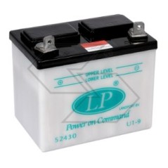 Batterie électrique pour divers modèles DRY U1-9 24 Ah 12 V pôle + gauche