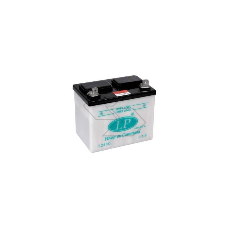 Electric battery for various DRY models U1-9 24 Ah 12 V pole + left