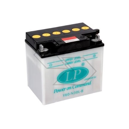 Batteria elettrica per vari modelli DRY Y60-N30-B 30 Ah 12 V polo + destra | NewgardenParts.com