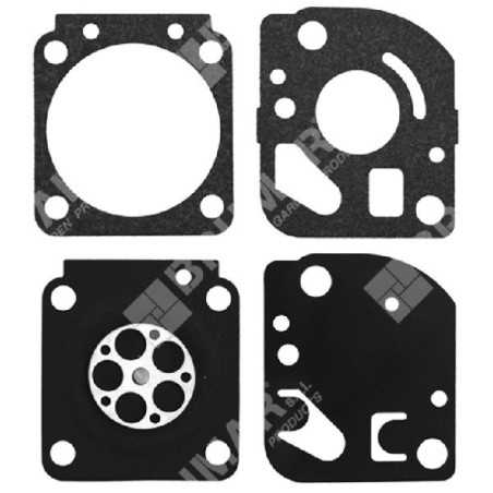 Série de membranes pour carburateurs ZAMA GND-38 - 008719 | NewgardenParts.com
