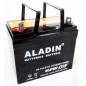 ALADIN 12V 28Ah polo positivo izquierdo batería de gel hermético para tractor de césped