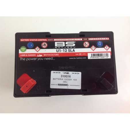 Batteria gel avviamento BS trattorino rasaerba 12V/32A polo + Sinistra maxi spunto 400 A