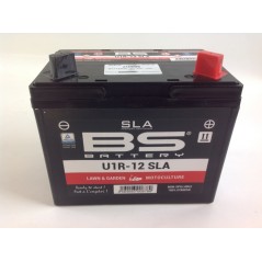 Batteria gel avviamento BS trattorino rasaerba 12V/32A 310005 polo + Destro maxi spunto 400 A | NewgardenParts.com
