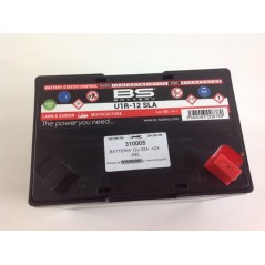 Batteria gel avviamento BS trattorino rasaerba 12V/32A 310005 polo + Destro maxi spunto 400 A