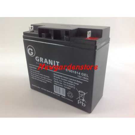 Batterie GEL démarreur électrique tracteur de pelouse 12V 18Ah 1117-2013-01 | NewgardenParts.com