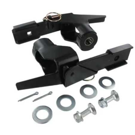 ORIGINAL STIGA 13-0992-62 front cutting lawn tractor quick hitch brackets | NewgardenParts.com