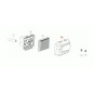 Filterabdeckung Rasenmäher Modelle G44PK ORIGINAL OLEOMAC L66151557