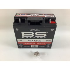 Batteria gel avviamento trattorino rasaerba sigillata 12V 20 Ah BS 310018 | NewgardenParts.com