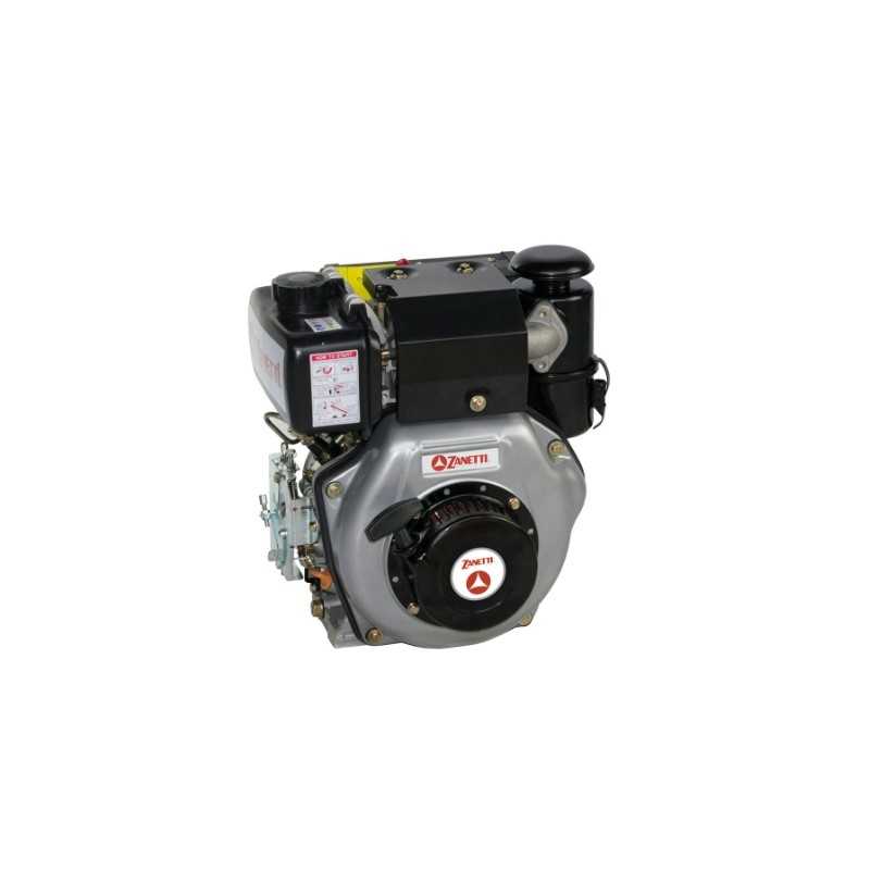 Kompletter Motor ZANETTI ZDM 73 C1MV Diesel horizontal konische Welle Durchmesser 23 Kompletter Motor ZANETTI ZDM 73 C1MV Diesel horizontal konische Welle Durchmesser 23