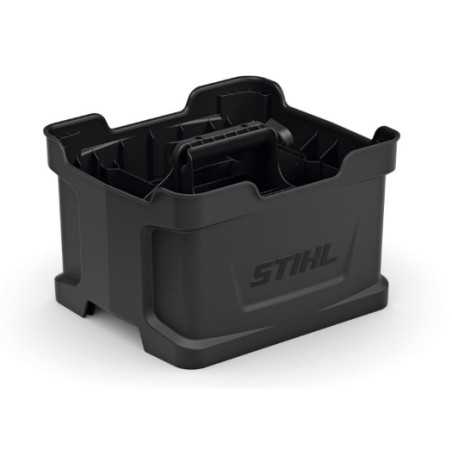 Battery holder for transporting 6 ORIGINAL STIHL AP battery packs 48504900600 | NewgardenParts.com