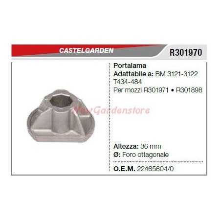 CASTELGARDEN Rasenmähermesserhalter BM3121-3122 Rasenmäher R301970 | NewgardenParts.com