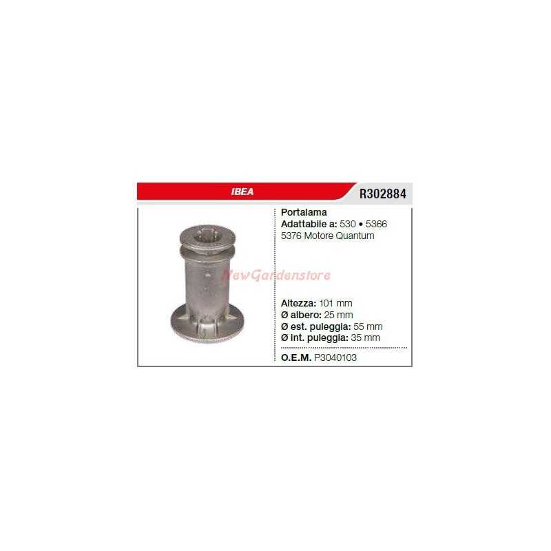 IBEA cutting blade holder lawnmower mower 530 5366 5376 quantum R302884