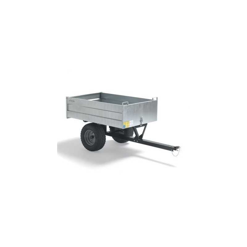 Remolque Pro Cart para tractor de césped ORIGINAL CASTELGARDEN TC102 corte 122 cm