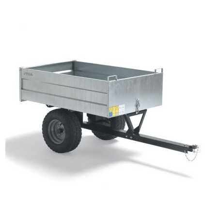 Pro Cart trailer for lawn tractor ORIGINAL CASTELGARDEN TC102 cut 122 cm | NewgardenParts.com