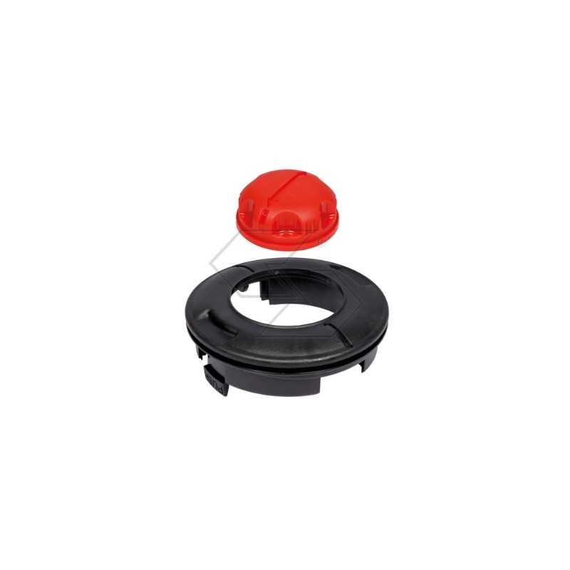 Corps inférieur et bouton Tête de débroussailleuse Easy Work diam.130mm R303086