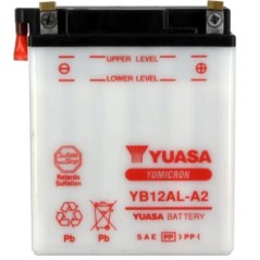 BATTERIA MOTO YUASA YB12AL-A2 12V 12.6AH 150A | NewgardenParts.com