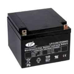 Batteria per vari modelli AGM CB24-12 24 Ah 12 V polo + DESTRA | NewgardenParts.com