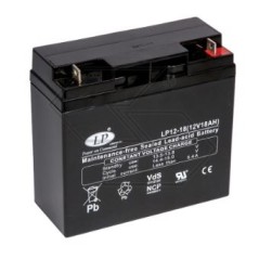 Batteria per vari modelli AGM LP12-18 18 Ah 12 V polo + DESTRA | NewgardenParts.com