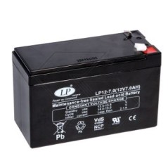 Batterie für verschiedene AGM-Modelle WP7-12 7 Ah 12 V polig + LINKS | NewgardenParts.com