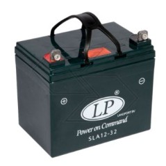 Batteria per vari modelli SLA 32 Ah 12 V polo + SINISTRA | NewgardenParts.com