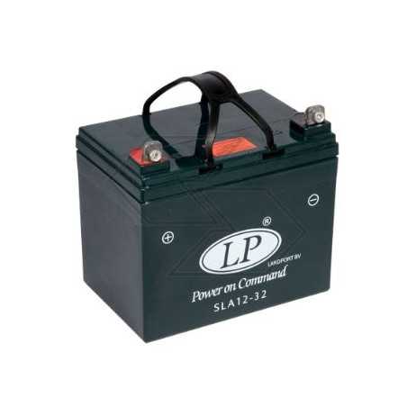 Batterie pour divers modèles SLA 32 Ah 12 V pôle + GAUCHE | NewgardenParts.com