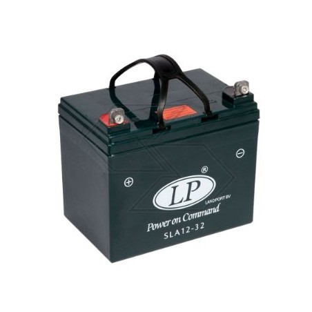 Batteria per vari modelli SLA 32 Ah 12 V polo + SINISTRA | NewgardenParts.com