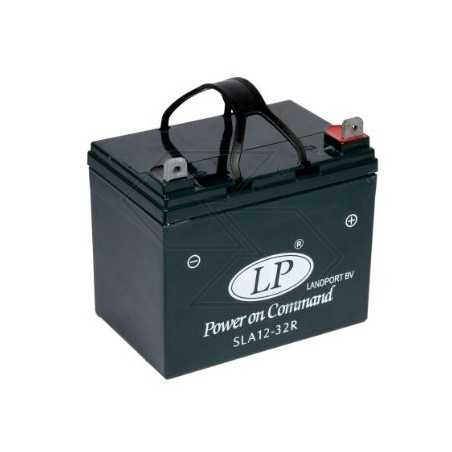 Batterie pour divers modèles SLA R 32 Ah 12 V pôle + DROITE | NewgardenParts.com