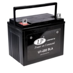 Batteria per vari modelli SLA U1-280 24 Ah 12 V polo + SINISTRA trattorino tagliaerba | NewgardenParts.com