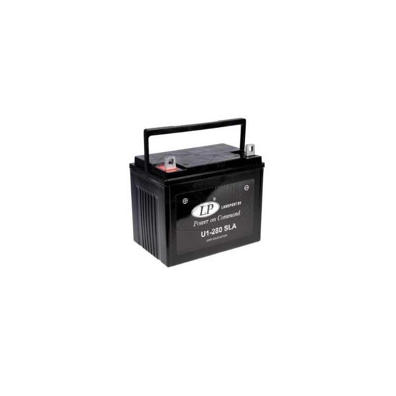 Battery for various models SLA U1-280 24 Ah 12 V pole + LEFT